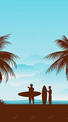 冲浪H5背景 童趣 背景 设计图片 免费下载 页面网页 平面电商 创意素材