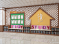 现代学校阅读角3D模型下载【ID:1104175780】