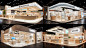 展览 Exhibition  Stand booth Exhibition Design  3D ai midjourney Ai Art