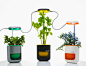 This miniature self-watering herb-planter can be magnetically attached to your fridge! - Yanko Design : https://www.kickstarter.com/projects/hrbstn/pico-a-farm-in-your-palm-growing-is-fun-again I couldn't possibly articulate it better than designers Arun 
