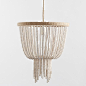 Wood Beaded Chandelier | PBteen