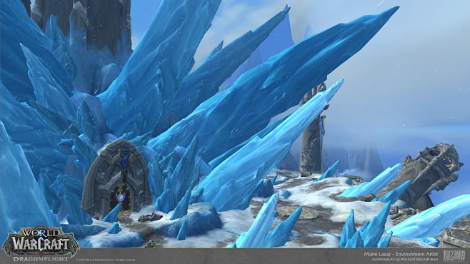 Dragonflight - World of Warcraft - Azure Span Ice-花瓣网