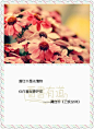 【一本书一句话一个人一段情VOL.2】落红不是无情物，化作春泥更护花。 ——龚自珍《己亥杂诗》

