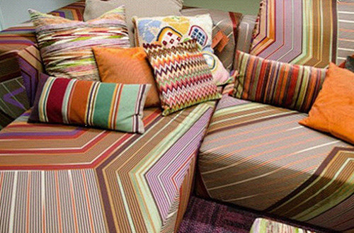 MISSONI HOME 在色彩与条纹的...