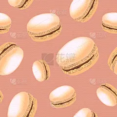 蛋白杏仁饼,饼干,色彩鲜艳,四方连续纹样,可爱的,传统,蛋糕,食品,果酱,壁纸