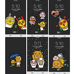 黑色~福利款~（6张）ryan壁纸kakaofriend壁纸迪士尼