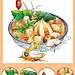 国潮美食商业插画粉面合集二插画设计