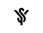 YS 1 logotype typography monogram s y letter symbol mark logo