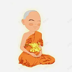 僧人高清素材 png png素材 僧人 和尚 免抠png 设计图片 免费下载