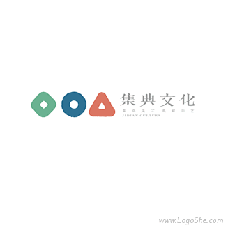 集典文化美术馆Logo设计