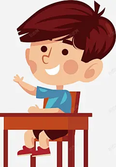 挥手的小男孩 设计图片 免费下载 页面网页 平面电商 创意素材