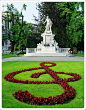 Mozart monument in Vienna