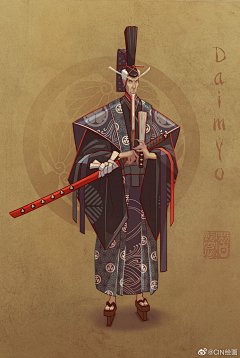 日系人设插画作品 |  画师Servane Altermatt ​
