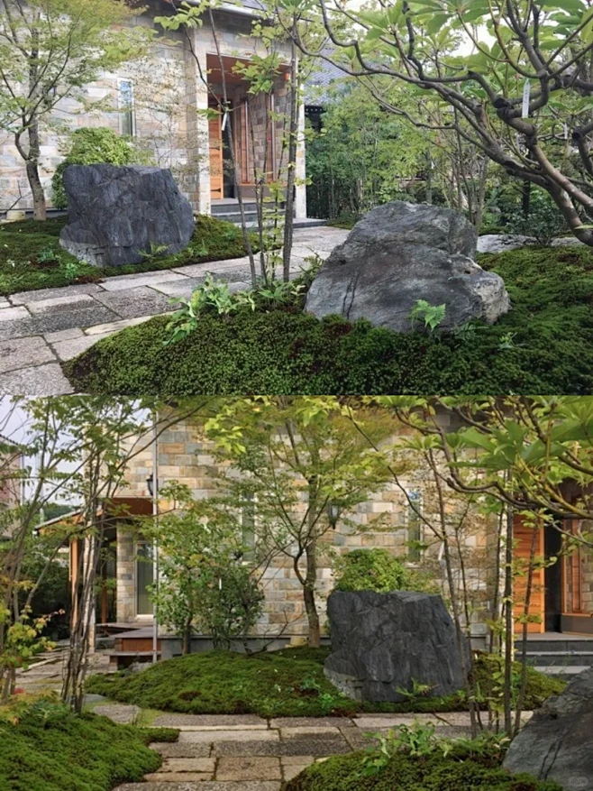 【日式庭院】杂木林庭院-花瓣网