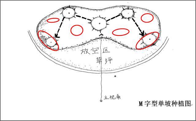 乔木、花灌木、地被......，配置大讲...