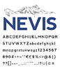 NEVIS英文字体-字体-视觉中国下吧