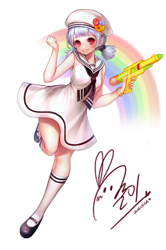 星野矢桃采集到韩国插画师Shal.E
