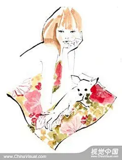 日本设计师永宫阳子水彩插画欣赏（一）