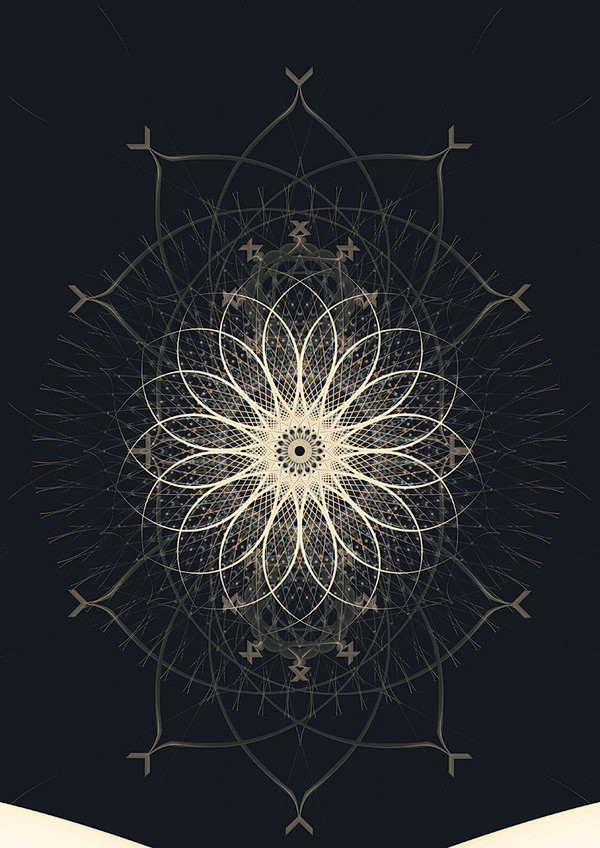 生命之花的古老秘密cristianboian数码艺术作品