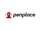 penplace 书聊天社区徽标笔人出版商 pyblishing 读者说话谈话词作家