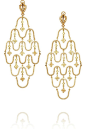 Loree Rodkin | Wave 18-karat gold diamond earrings | NET-A-PORTER.COM