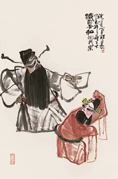 戴超画戏：宣纸上的粉墨登场-泉州网