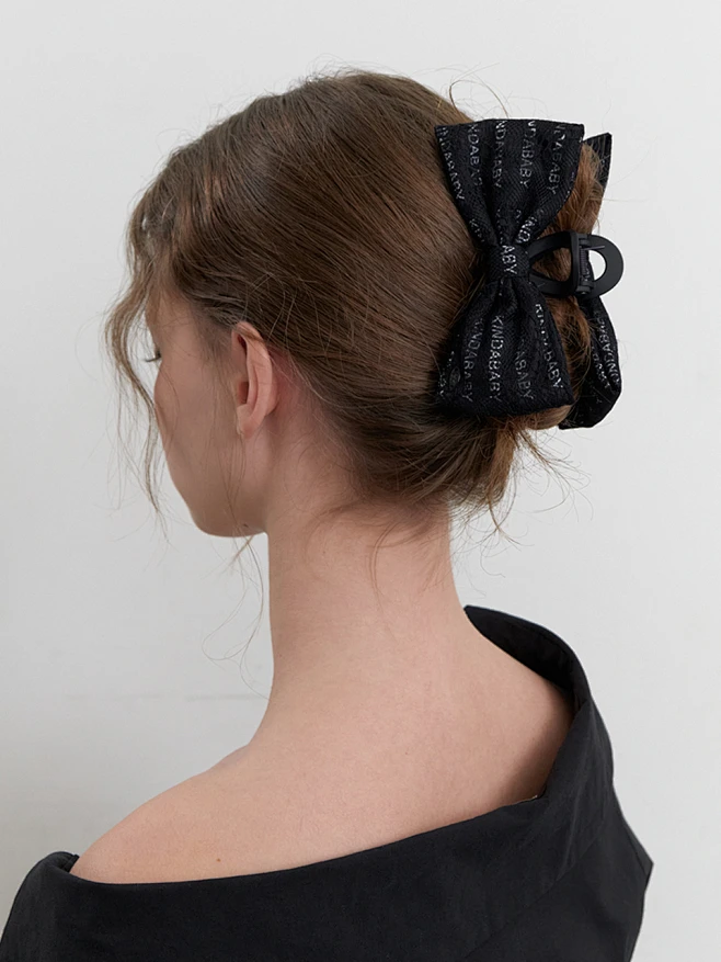 Satin Layered Ribbon Claw main image 1