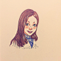 手绘 By:岩启Mango 工具:马克笔，彩铅，钢笔 曾用名：-Yanqi- #手绘##马克笔##插画#