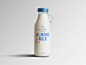 Almond Milk Bottle by Gunnar Harrison