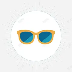 手绘墨镜矢量图 免费下载 页面网页 平面电商 创意素材