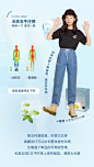 CacheCache牛仔裤女2021夏季新款工装风哈伦裤简约时尚百搭长裤潮-tmall.com天猫