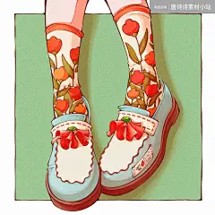 M440 日菜乃 手绘 插画 复古 参考资料 TrmrKrkr_hinano-淘宝网