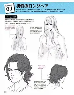 「推荐」不要再画光头啦！各种男女动漫人物的发型绘画参考