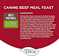 Amazon.com: NATURE'S LOGIC Canine Beef Meal Feast : Pet Supplies