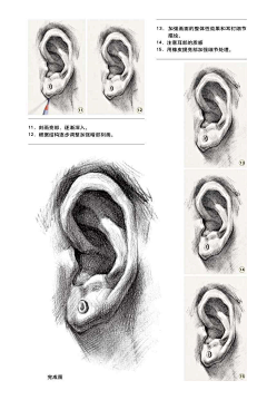 一半青山一半绿水采集到绘画素材-头颈肩