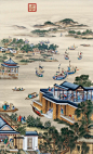 五月竞舟：

江阁登临颇欲胜，中都子弟冶游成。
盛朝已附屈原老，竞看龙船载妓新。