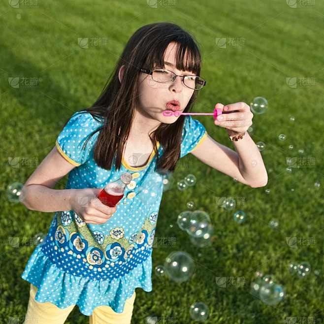 吹泡泡