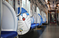 纪念《哆啦A梦》连载50周年 日本推出“机器猫”主题列车童趣盎然