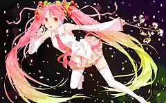 樱初音(樱花初音)图片壁纸