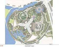 Burj Khalifa Context Plan迪拜塔景观设计平面图#zoscape#