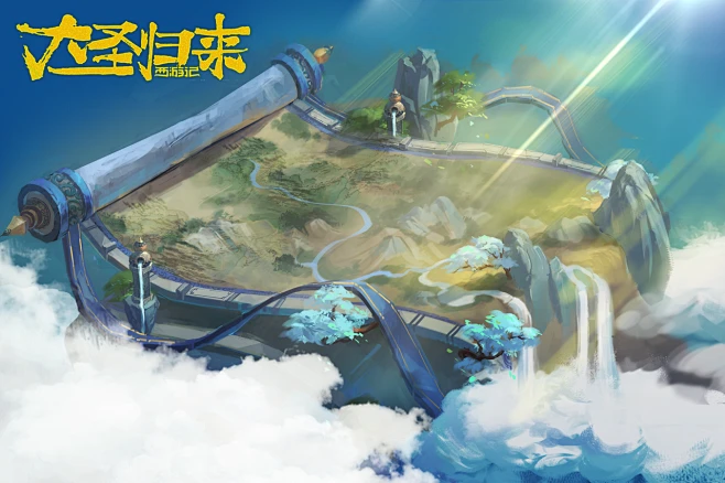 山河社稷图-花瓣网