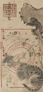 琯朗壁纸｜将军挂印
雪里拖枪和将军挂印都是出自《相猫经》里关于猫咪毛色的形容。
“纯白而尾独黑者名 雪里拖枪“。
“通身或黑或白背上一点黄毛名 将军挂印”。用将军以及兵器来形容猫的毛色，属实是能看出猫在铲屎官心中的地位。
而在宋代时，想要养一只猫，需要先签署猫儿契式。
《猫儿契式》是宋代时期一种用于纳猫的特殊图文契书。该契书的画面中心描绘了一只威武健壮的土猫，四周环绕着一圈“回”形的诗歌。这些诗歌中包含了对买主的祝福～
[打call][打call][打call]看这里！！！琯朗文创会在3月1日到3月3日会