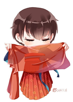 靳之采集到Q版人物