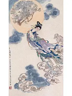 DAY28 ：中秋节快乐——嫦娥奔月
