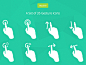 Dribbble - Gestures by Prekesh Chavda