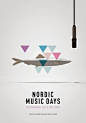 NordicMusicDays 北欧音乐节创意海报