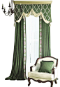 Luxurious Window Curtain - Valerie Dance, 54"X96" traditional-curtains