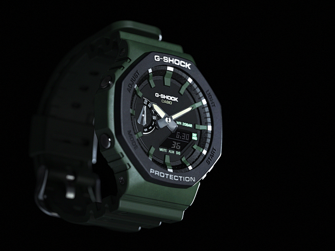 CGI clock GShock Lan...