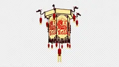 祝福春节元宵节灯笼高清素材 中国元素 中国风 元宵 元宵节 春节 灯笼 灯笼图片 祝福 红色灯笼 免抠png 设计图片 免费下载