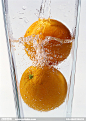 新鲜水果 橙子 杯子橙子 水 二个橙子  橘子 JPG